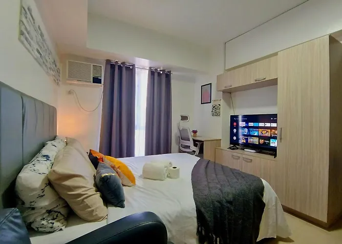 2414t1 Avida Riala It Park Queen Bed 178mbps Wi-fi * Cebu